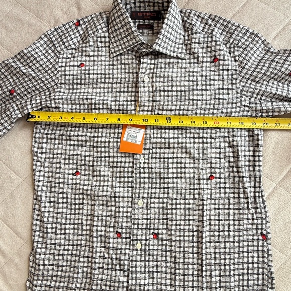 ETRO MILANO Long Sleeves Men's Shirt - Picture 10 of 11